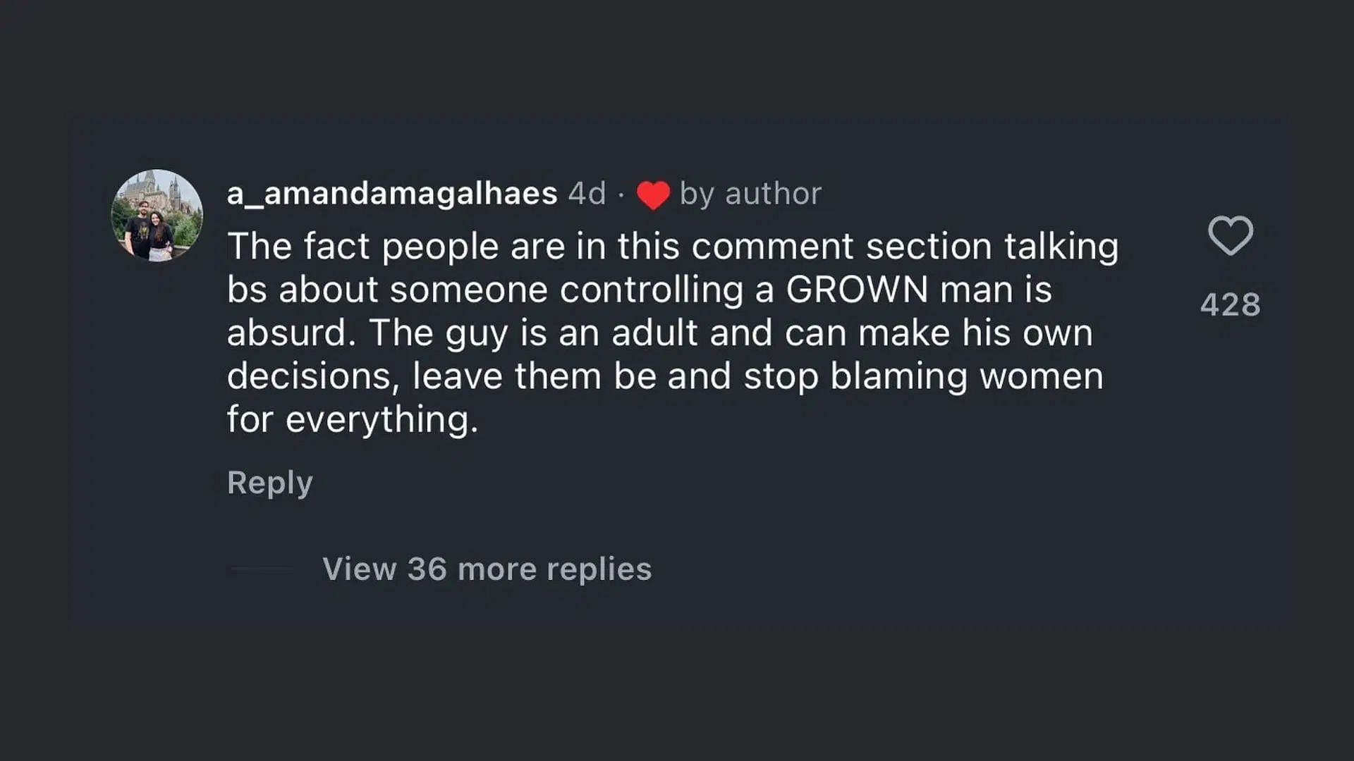 An X user @a_amandamagalhaes defends Nicola Peltz (Image via Instagram@nicolaannepeltzbeckham)